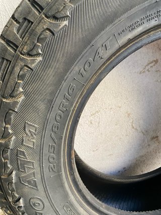 2 Ruedas Hankook mixtas para 4x4