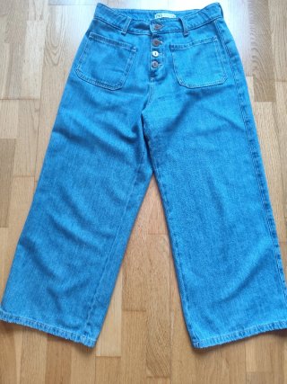 Pantalones Zara Woman fluidos 40