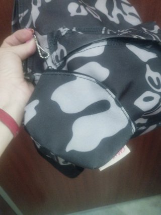 Mochila pequeña estampada 30x24 cm