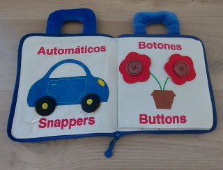 Libro infantil de tela