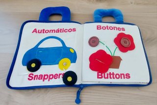 Libro infantil de tela