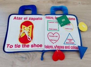Libro infantil de tela