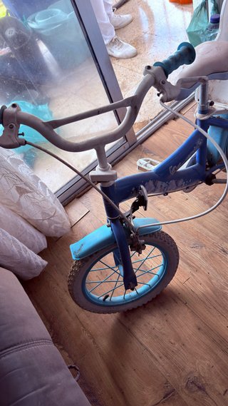 Bicicleta niña Frozen