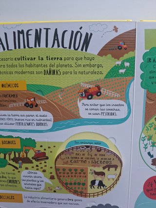 Libro infantil "Cuidemos nuestro planeta"