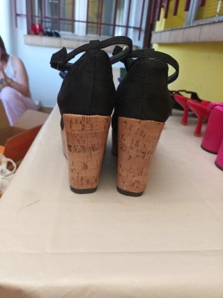 Zapatos de plataforma negros