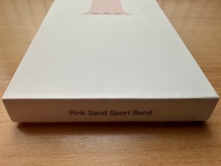 Apple Watch 40mm. Pink Sand Sport Band