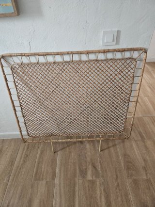 2 cabeceros de ratán para cama de 90 cm