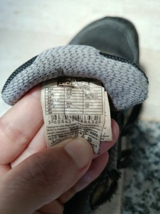 Zapatillas de montaña Quechua grises y turquesa