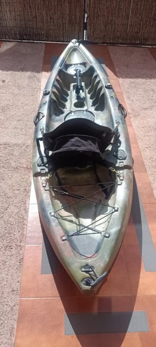 Kayak de pesca camuflaje