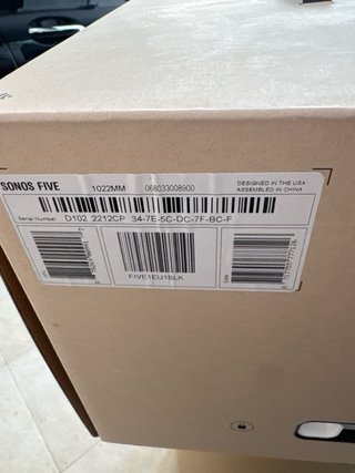 Sonos Five Nero