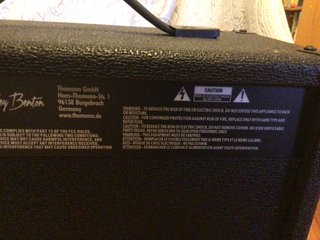 Amplificador Bajo Harley Benton HB-20B