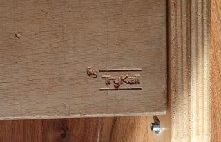 Triangolo Pikler pieghevole in legno