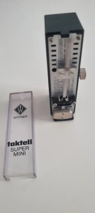 Metrónomo Wittner Super-Mini Taktell Mecánico