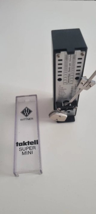 Metrónomo Wittner Super-Mini Taktell Mecánico