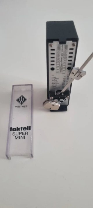 Metrónomo Wittner Super-Mini Taktell Mecánico