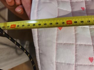 Colcha de verano para cuna