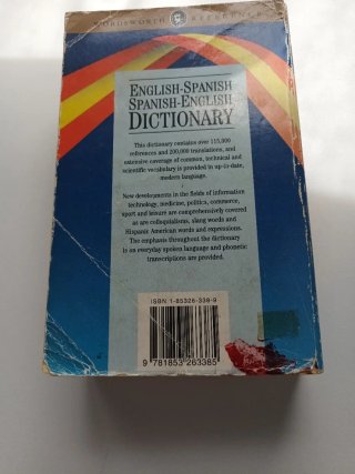 The Wordsworth English-Spanish Spanish-English ...