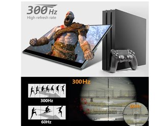 Monitor Táctil Portátil 17.3 300Hz FHD