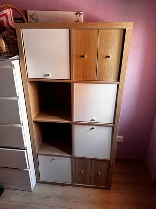 Mueble de almacenaje modular madera