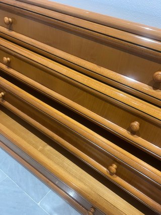 Cómoda Provenzal Madera 4 Cajones