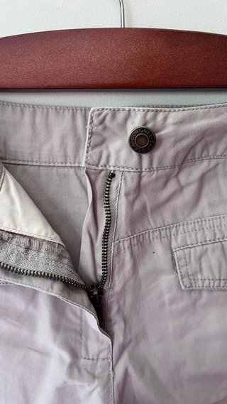Falda-pantalón beige