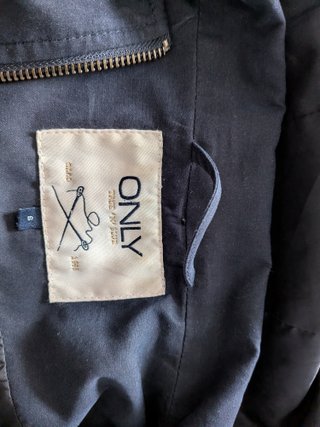 Parka ONLY azul mujer