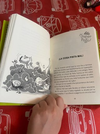 Superpollo contra Míster Palomitas