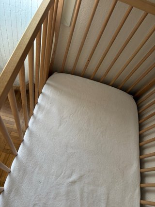 Cuna IKEA con colchón