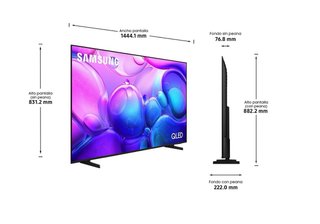 TV Samsung QLED 65 TQ65Q6FAAUXXC UHD