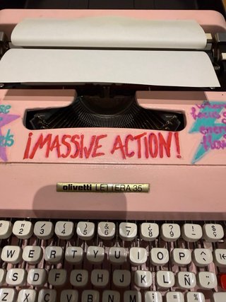 Máquina escribir Olivetti Lettera 35 personaliza!