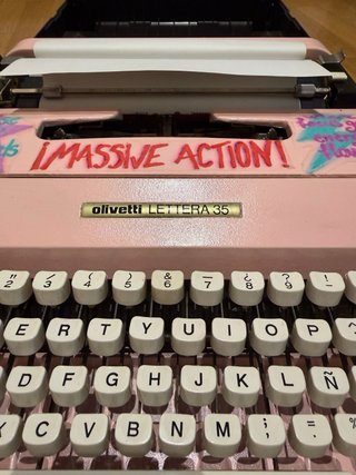 Máquina escribir Olivetti Lettera 35 personaliza!