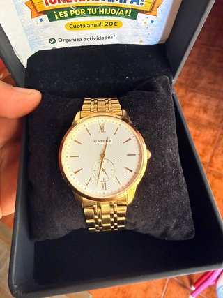 Reloj GATSBY Oro