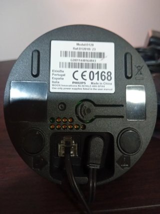 Teléfono Fijo Philips Negro