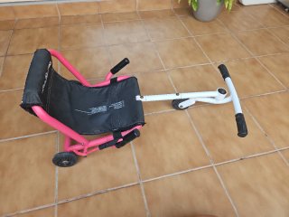 Ezyroller Patinete Rosa y Negro