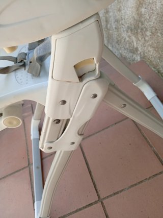 Trona para bebé blanca
