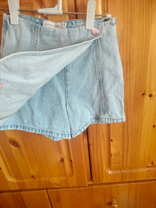 Falda vaquera Stradivarius Talla 34