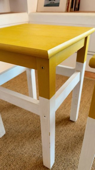Pareja Mesitas Auxiliares IKEA ODDVAR (Lote de 2).