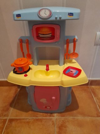 Cocina Peppa Pig Smoby + Accesorios