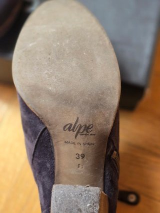 Botines Alpe Azul marino Talla 39