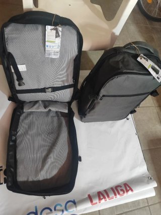 Mochilas de cabina 1 Negra y 1 Verde Oliva