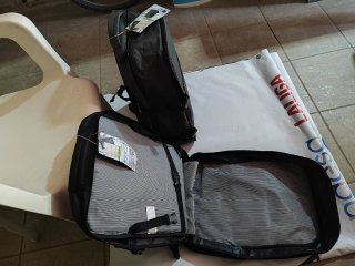 Mochilas de cabina 1 Negra y 1 Verde Oliva