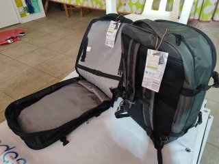 Mochilas de cabina 1 Negra y 1 Verde Oliva