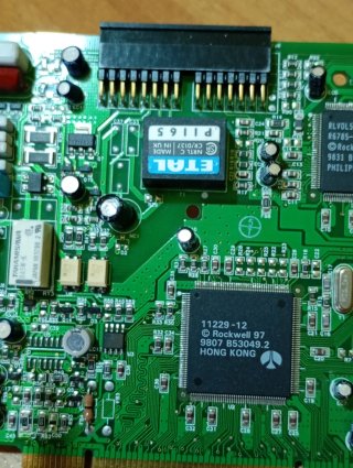 Scheda Modem Interna PCI 56K ETAL