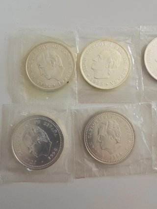 8 Monedas 2000 Pesetas Colección