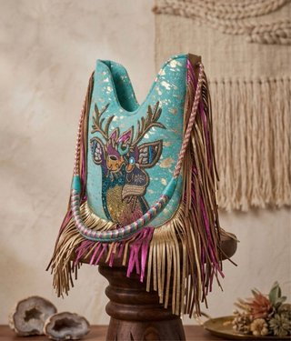 Bolso BOHO CHIC Piel Natural Nuevo