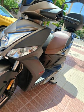 Reestrena Kymco Agility 125 City Plus, transf incl