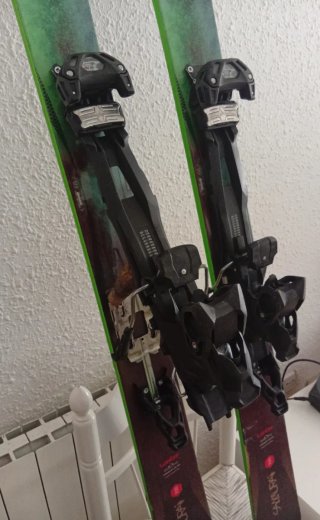 Esquís Freeride & travesia Samurai 99mm 177cm con