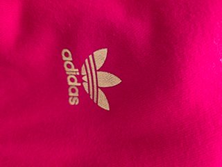 Chaqueta Exclusiva Adidas España L Roja y Dorada