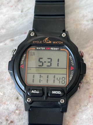 Reloj Cycle Watch vintage muy raro