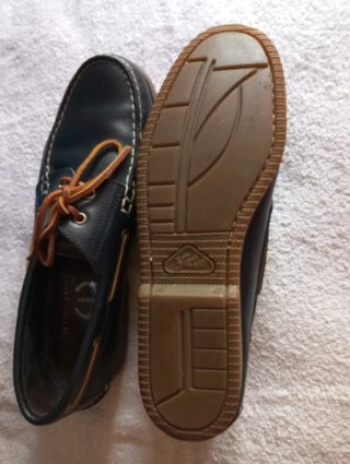 Zapatos náuticos azul marino Talla 41-42C